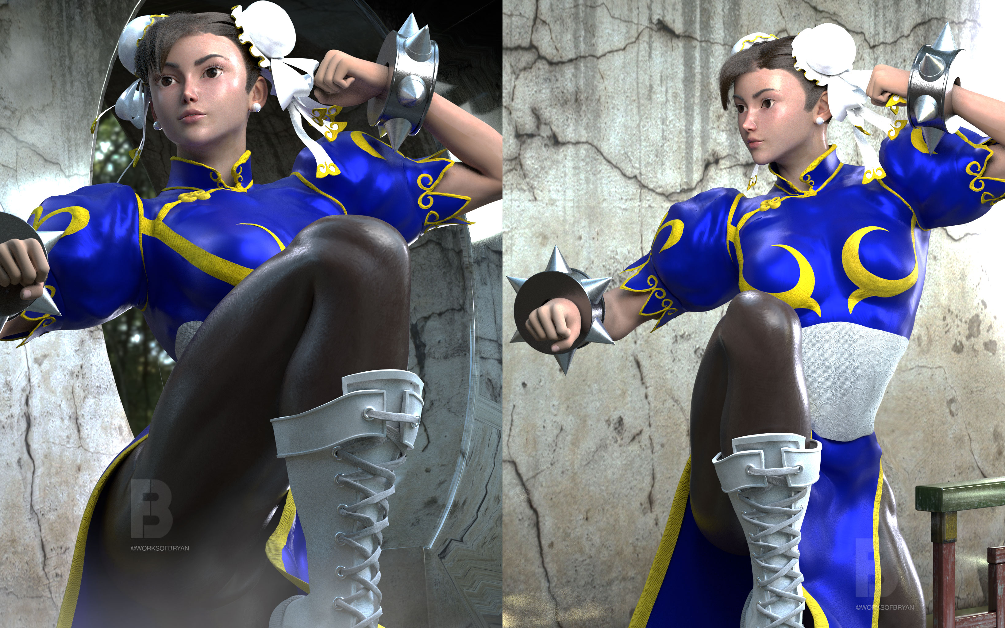 Street Fighter 3D: Chunli-3