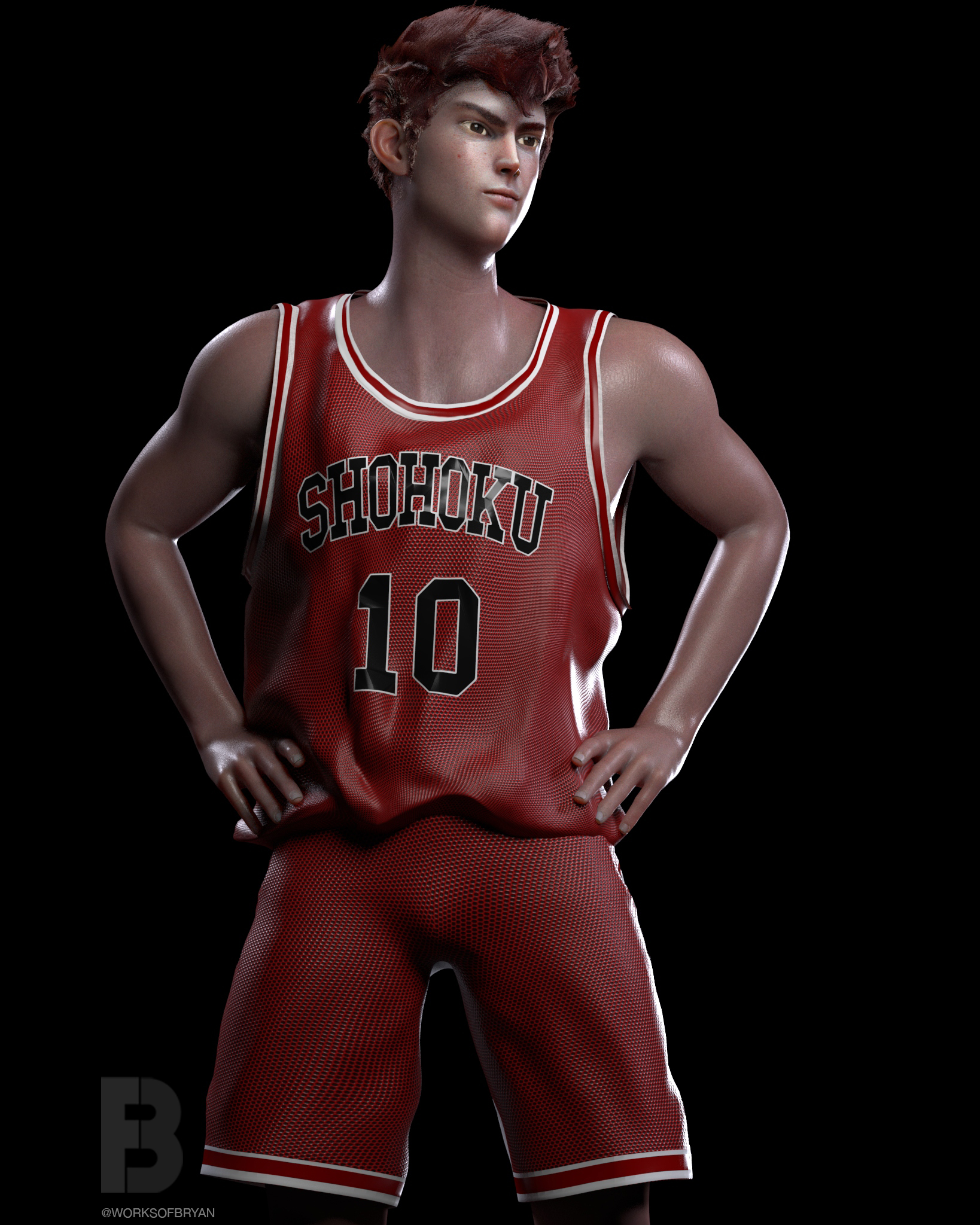 Project Slamdunk: Hanamichi Sakuragi-1